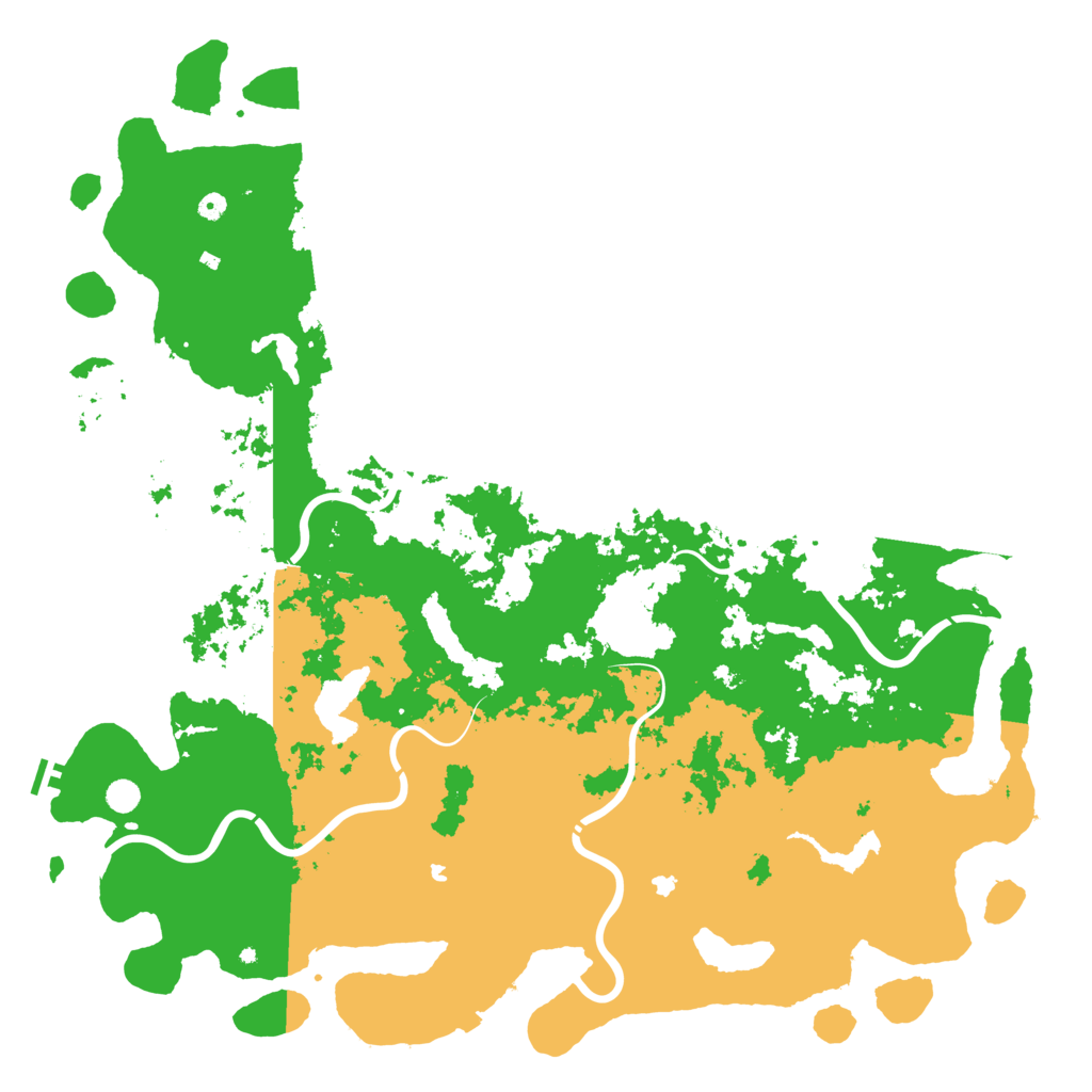Biome Rust Map: Procedural Map, Size: 6000, Seed: 1942959946