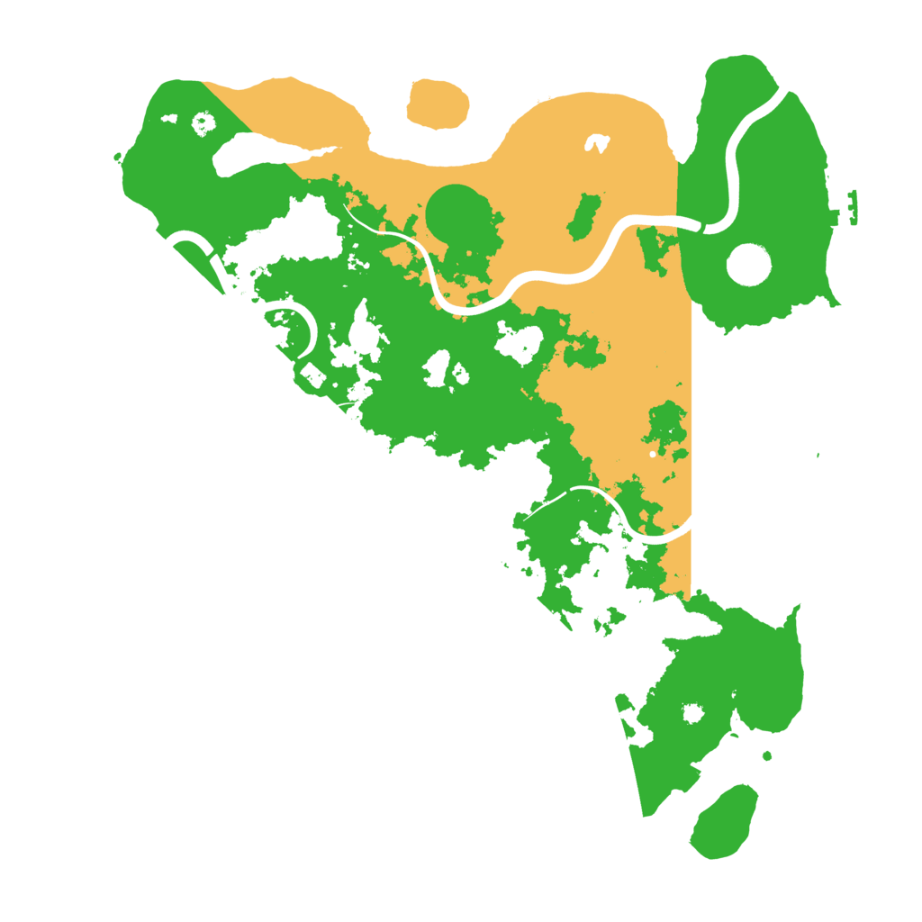Biome Rust Map: Procedural Map, Size: 4000, Seed: 659099471