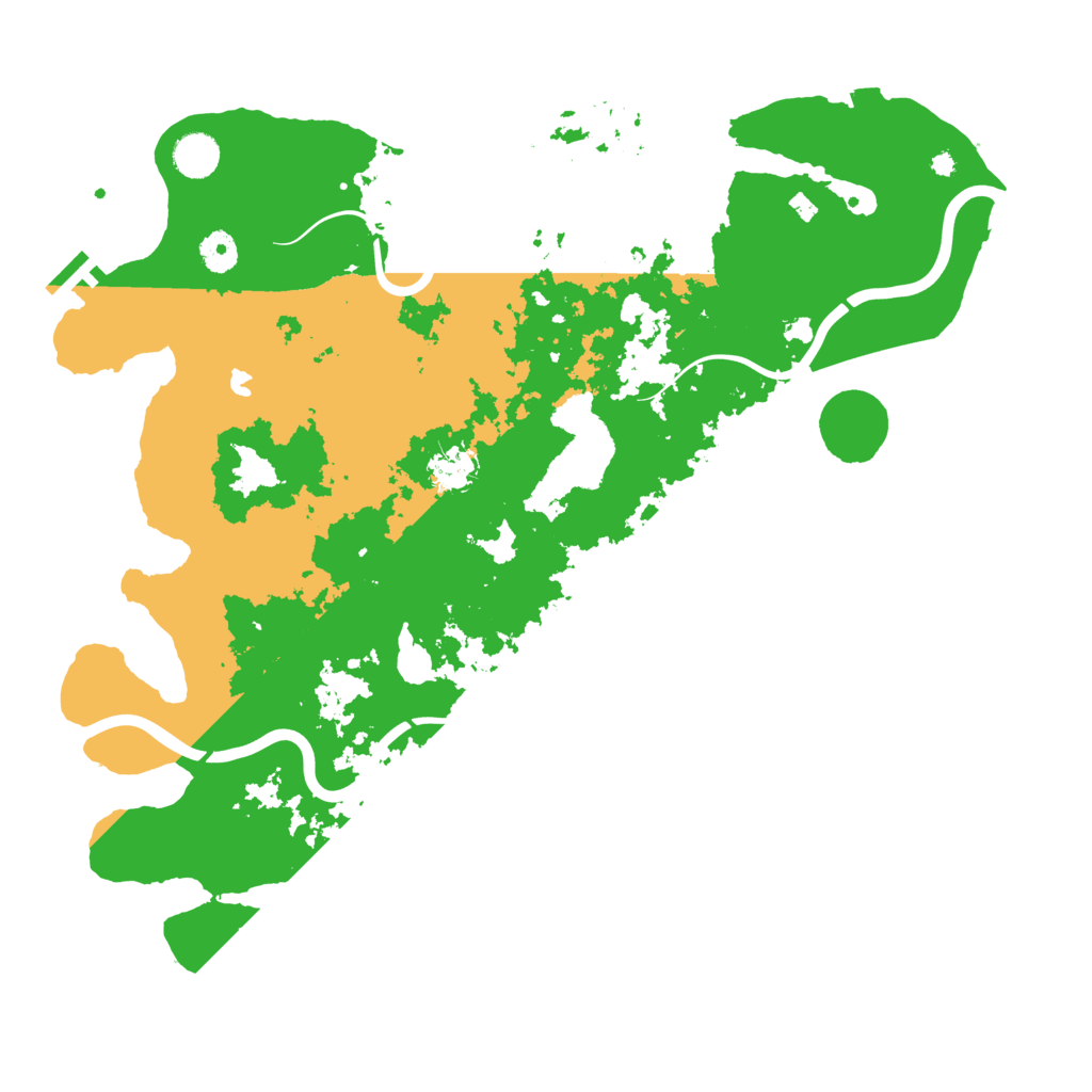 Biome Rust Map: Procedural Map, Size: 4200, Seed: 46112