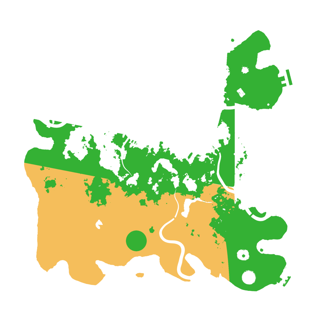 Biome Rust Map: Procedural Map, Size: 4000, Seed: 2136338256