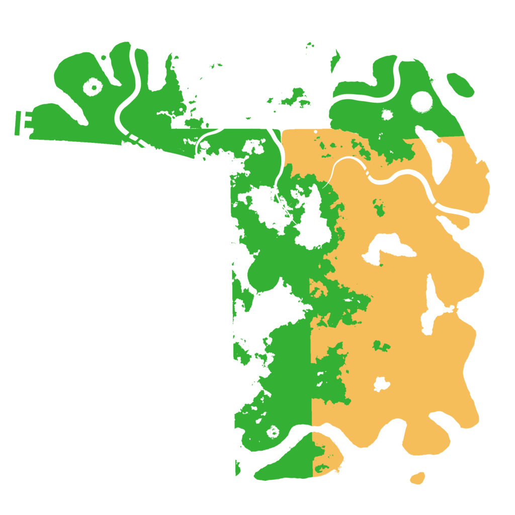 Biome Rust Map: Procedural Map, Size: 4250, Seed: 357222189
