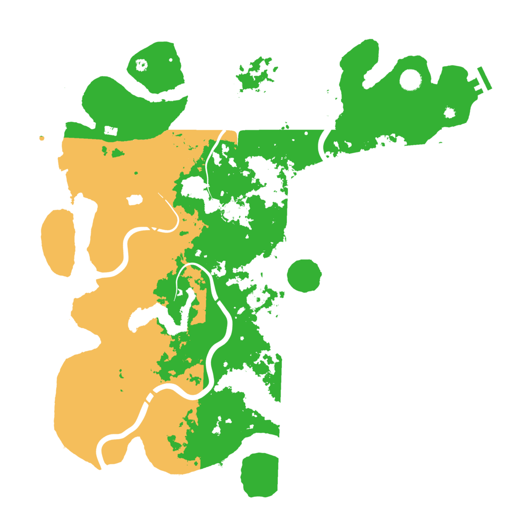 Biome Rust Map: Procedural Map, Size: 4250, Seed: 1978307602