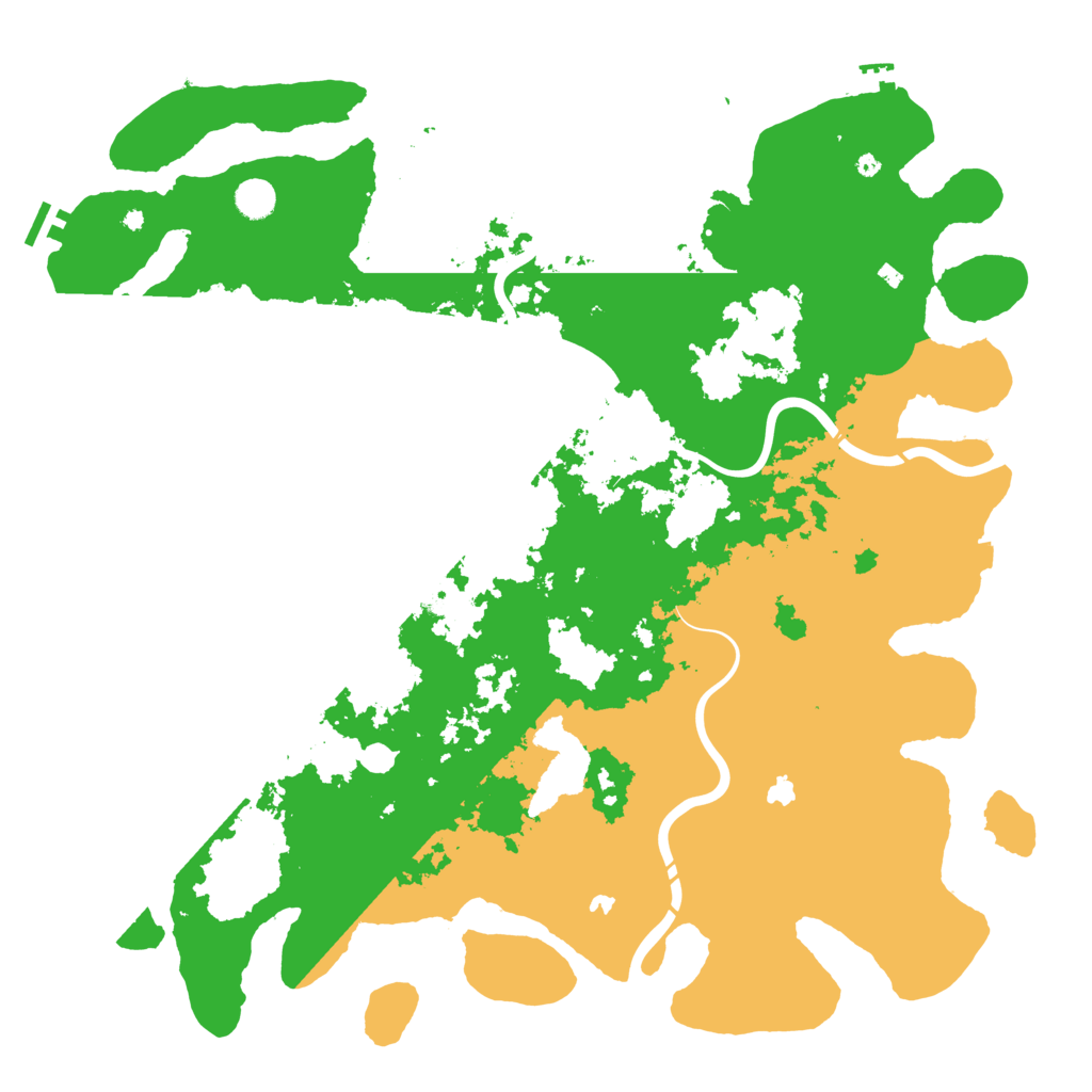 Biome Rust Map: Procedural Map, Size: 4800, Seed: 2009527640