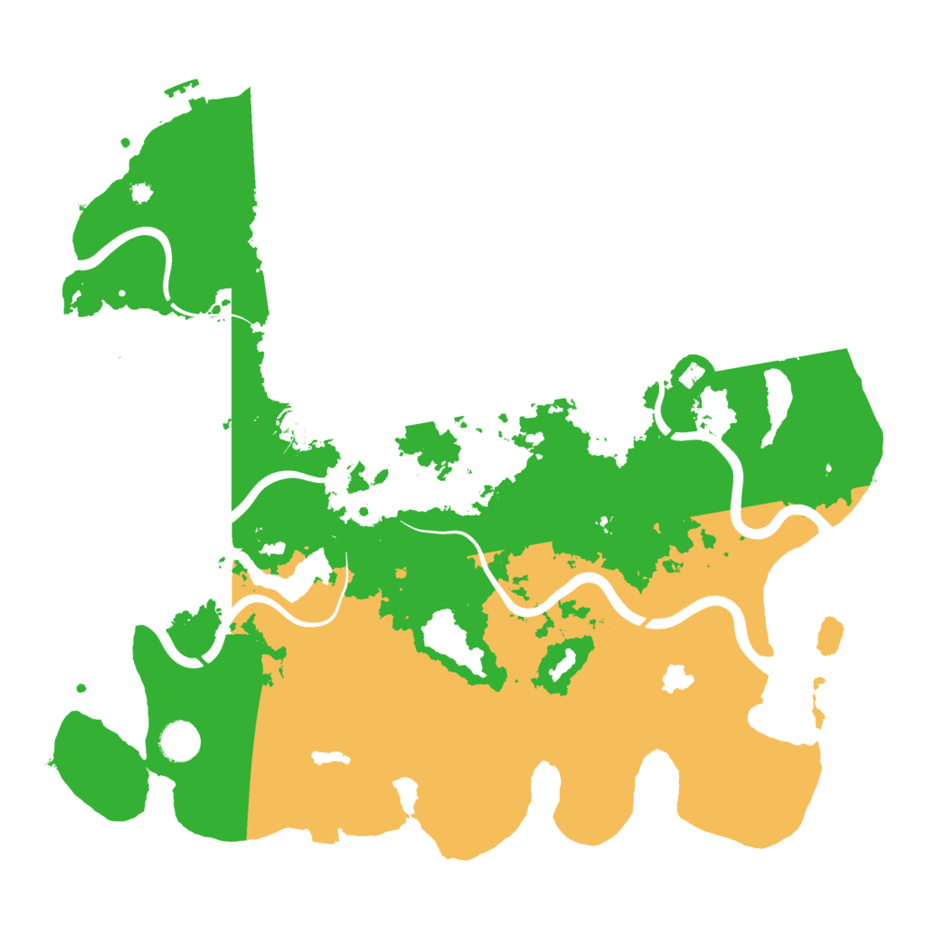 Biome Rust Map: Procedural Map, Size: 4000, Seed: 1678017615
