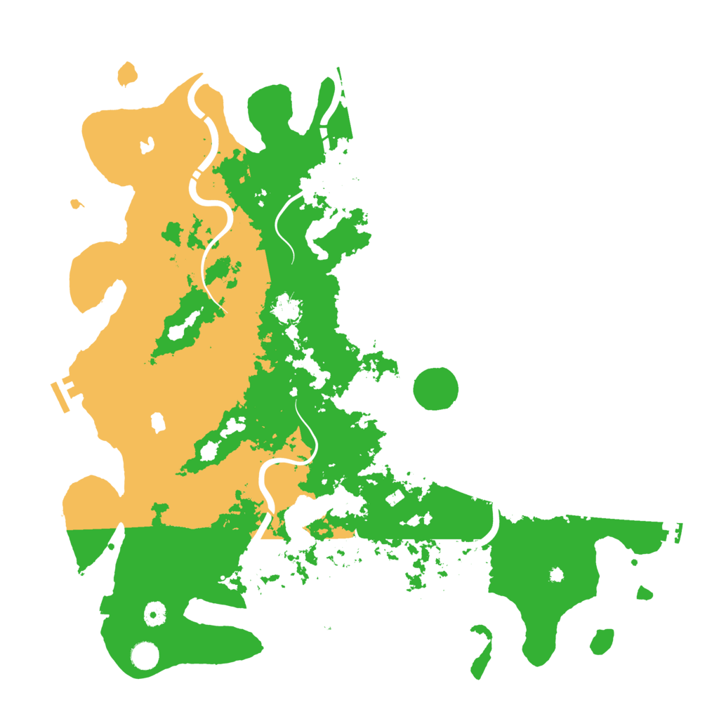 Biome Rust Map: Procedural Map, Size: 4500, Seed: 1795995197