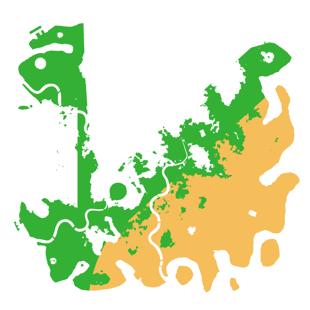 Biome Rust Map: Procedural Map, Size: 4800, Seed: 1822584708