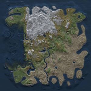 Thumbnail Rust Map: Procedural Map, Size: 4800, Seed: 1822584708, 17 Monuments