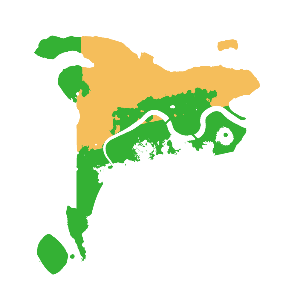 Biome Rust Map: Procedural Map, Size: 2700, Seed: 1783425694