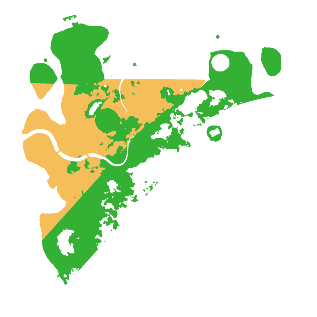 Biome Rust Map: Procedural Map, Size: 3500, Seed: 1733115929