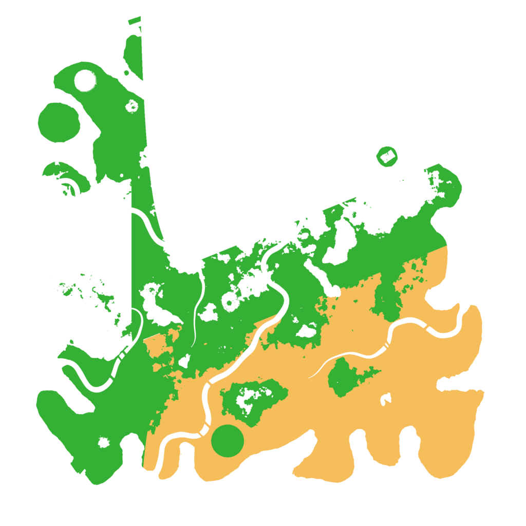 Biome Rust Map: Procedural Map, Size: 4250, Seed: 547515507