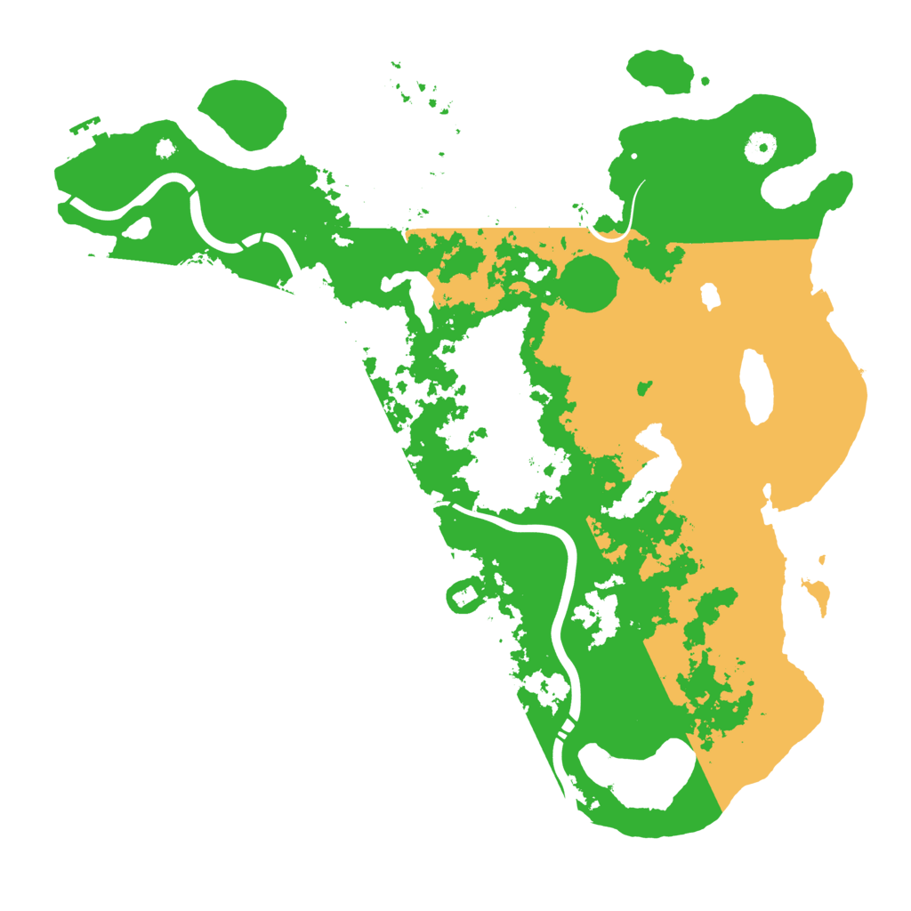 Biome Rust Map: Procedural Map, Size: 4300, Seed: 892432659