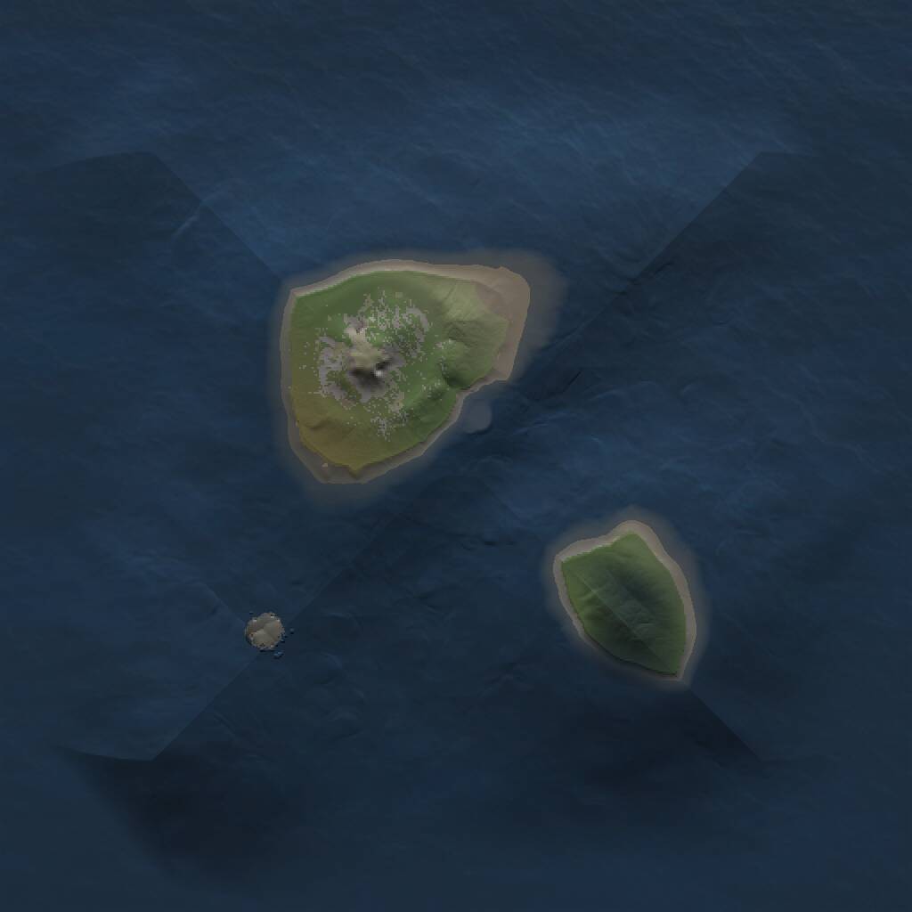 Rust Map: Procedural Map, Size: 1000, Seed: 100206242, 1 Monuments