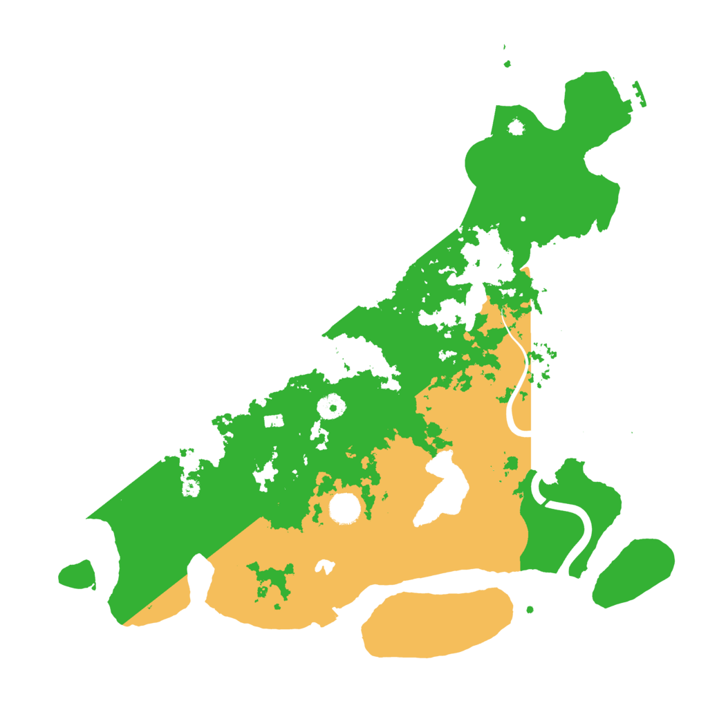 Biome Rust Map: Procedural Map, Size: 4000, Seed: 39761237