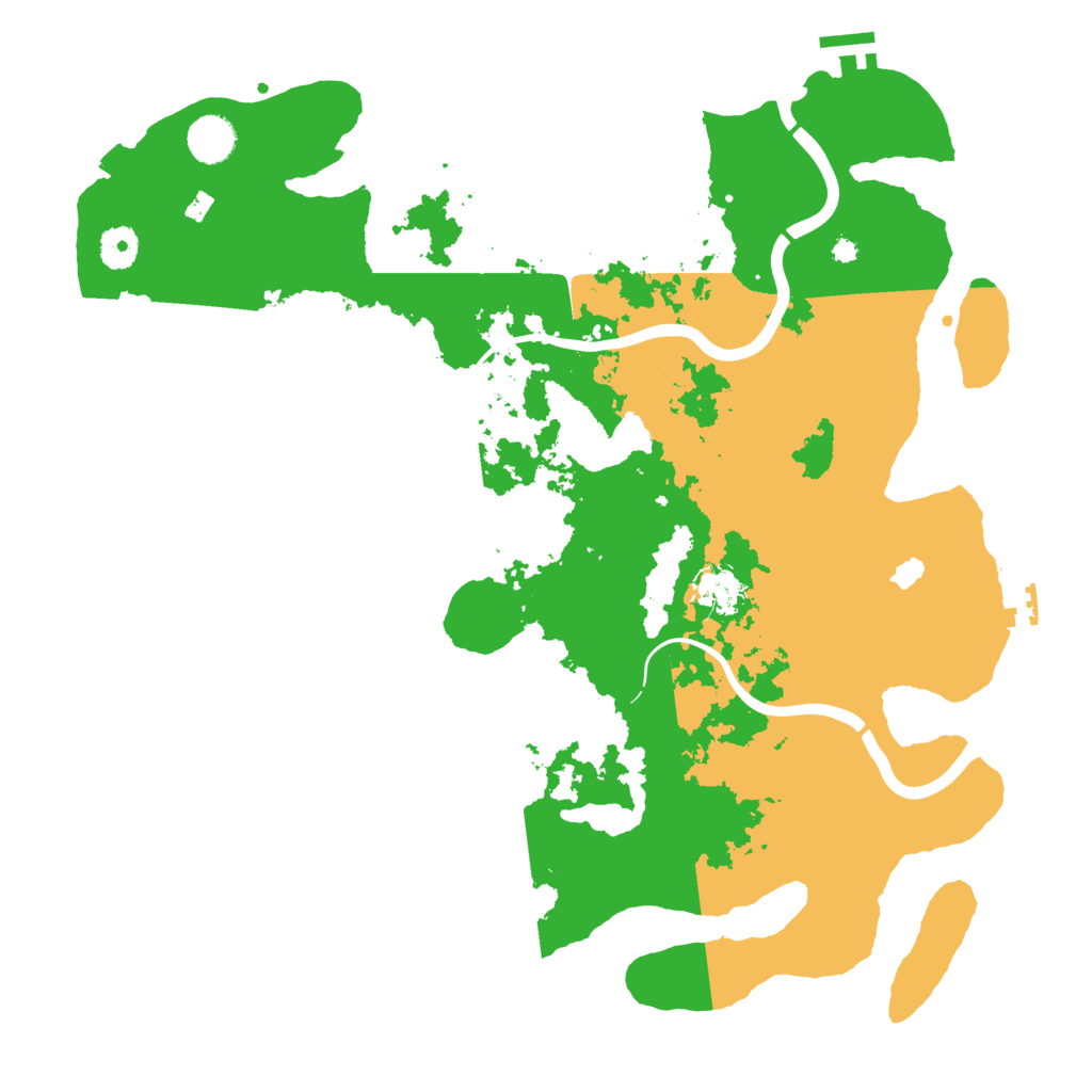 Biome Rust Map: Procedural Map, Size: 4000, Seed: 1423913029