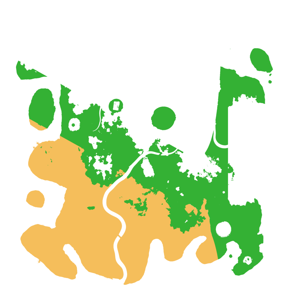 Biome Rust Map: Procedural Map, Size: 3650, Seed: 63621702