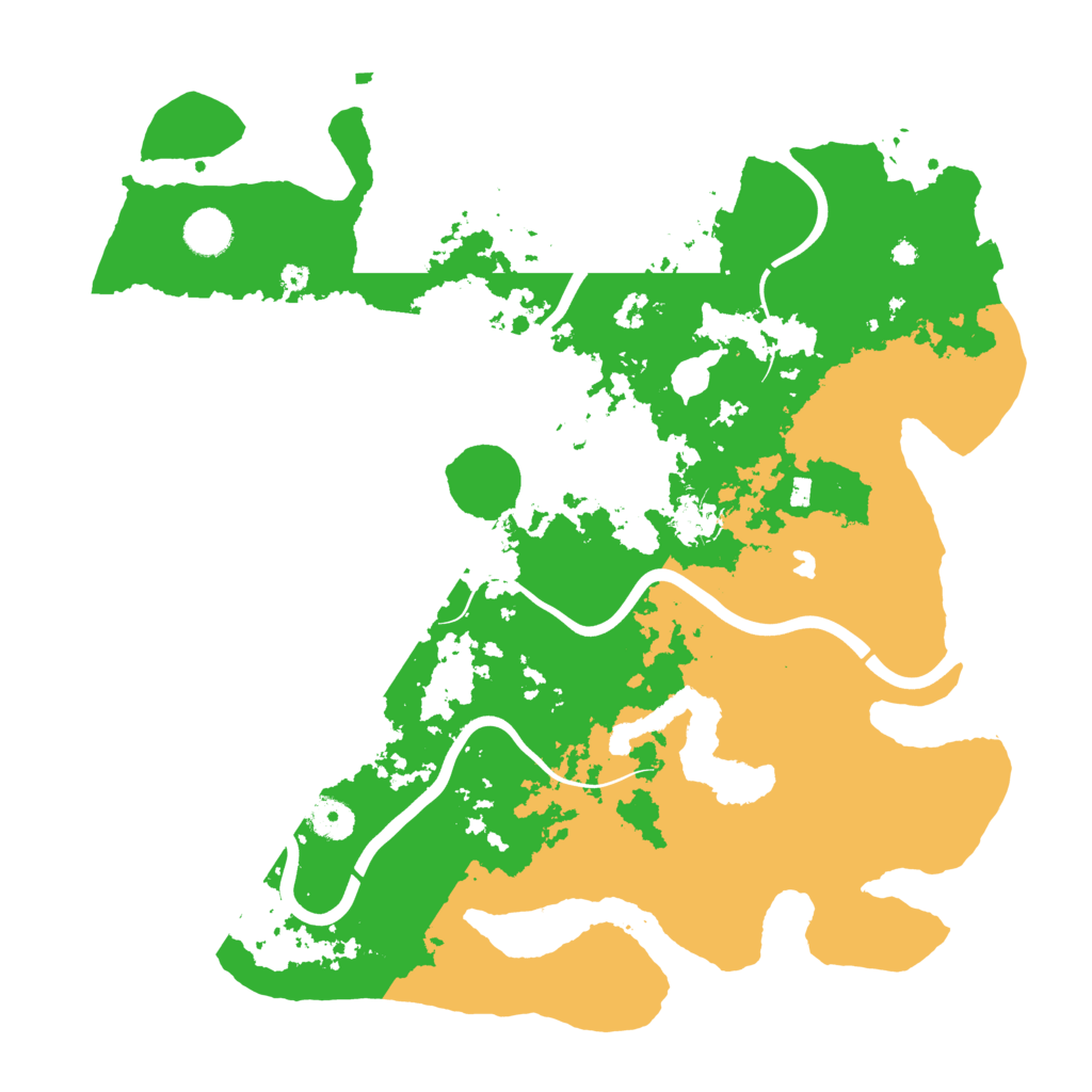 Biome Rust Map: Procedural Map, Size: 4000, Seed: 437284038