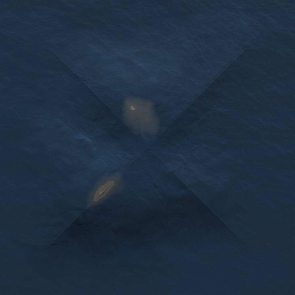 Rust Map: Procedural Map, Size: 1000, Seed: 807261355, 1 Monuments
