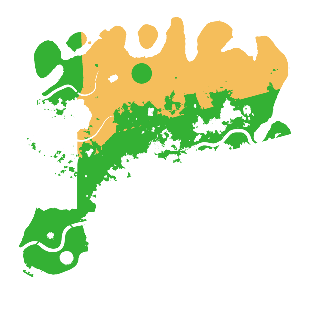 Biome Rust Map: Procedural Map, Size: 4000, Seed: 1431115
