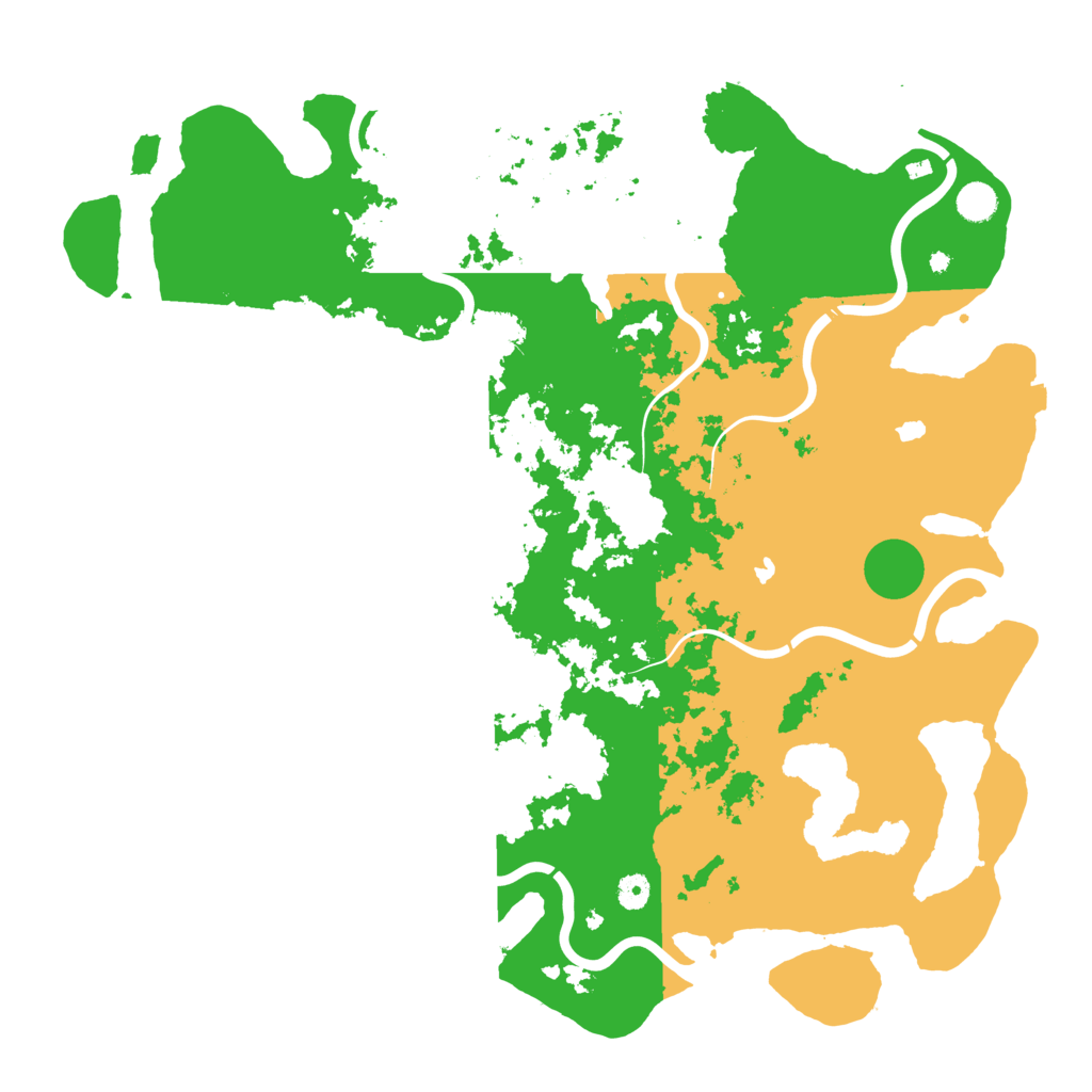 Biome Rust Map: Procedural Map, Size: 4800, Seed: 1125941154