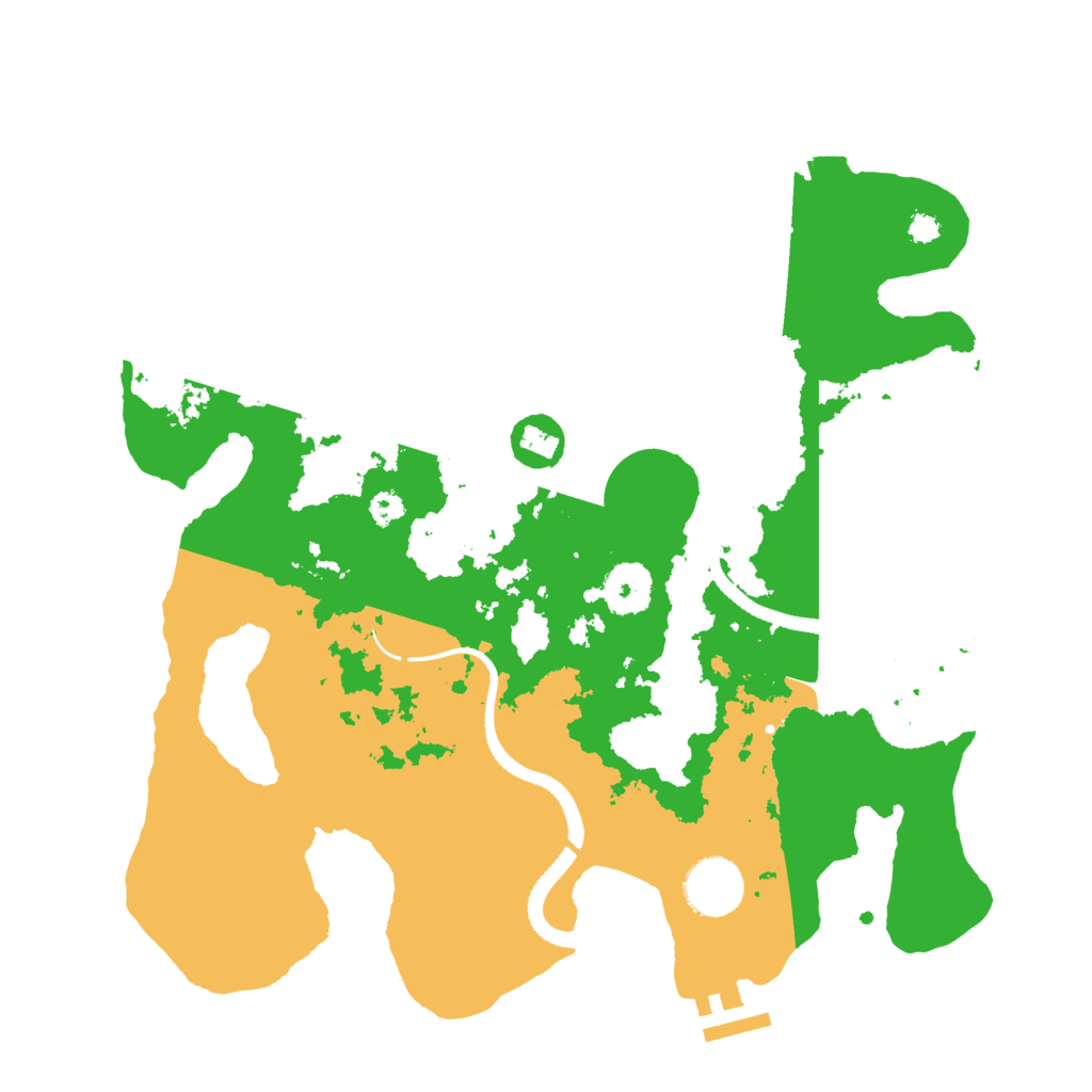 Biome Rust Map: Procedural Map, Size: 3250, Seed: 1537712942