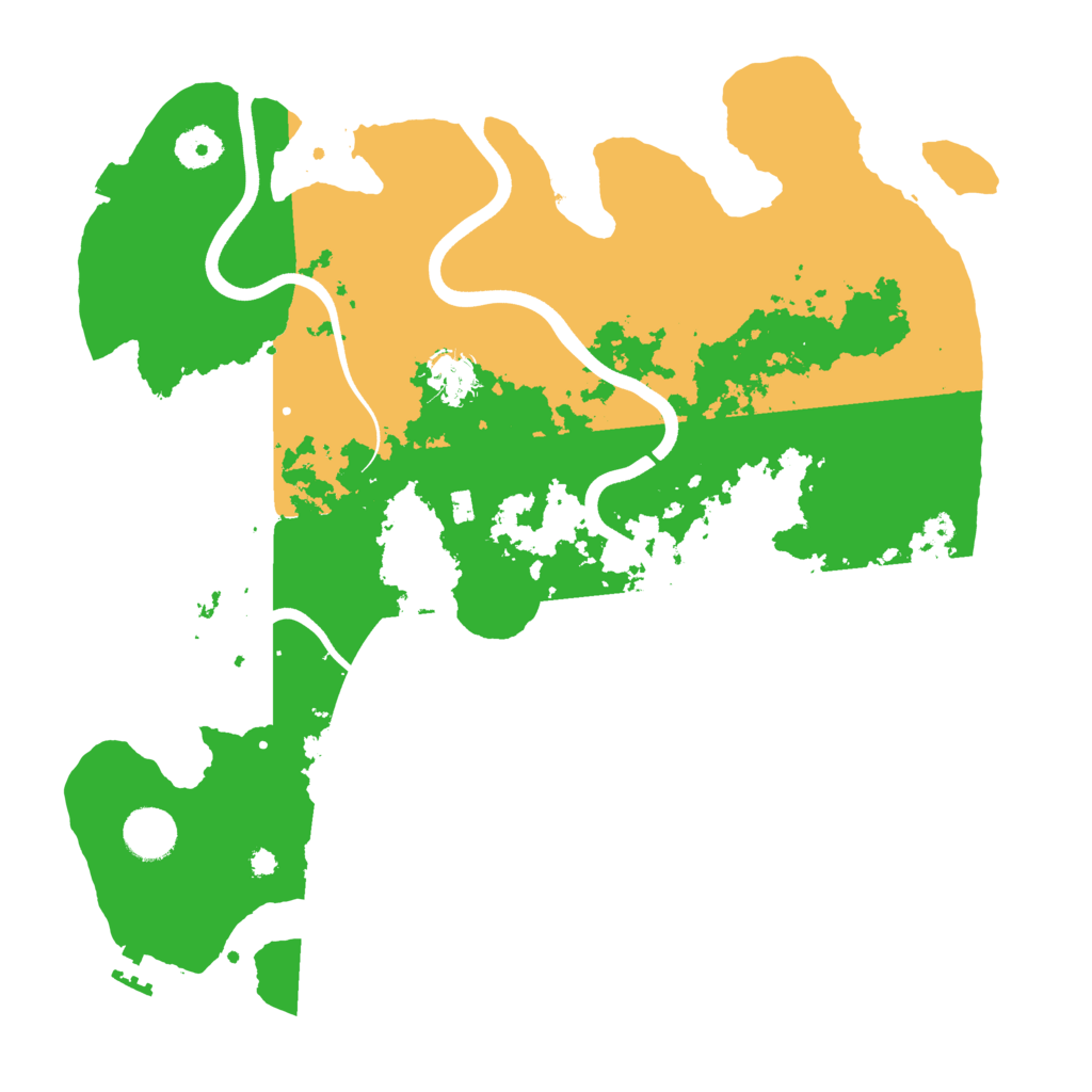 Biome Rust Map: Procedural Map, Size: 3700, Seed: 1824347629