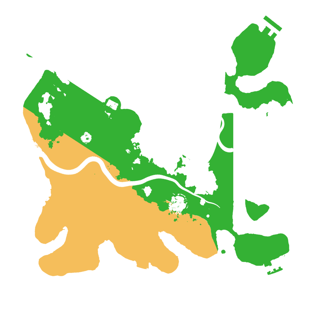 Biome Rust Map: Procedural Map, Size: 3000, Seed: 453736023