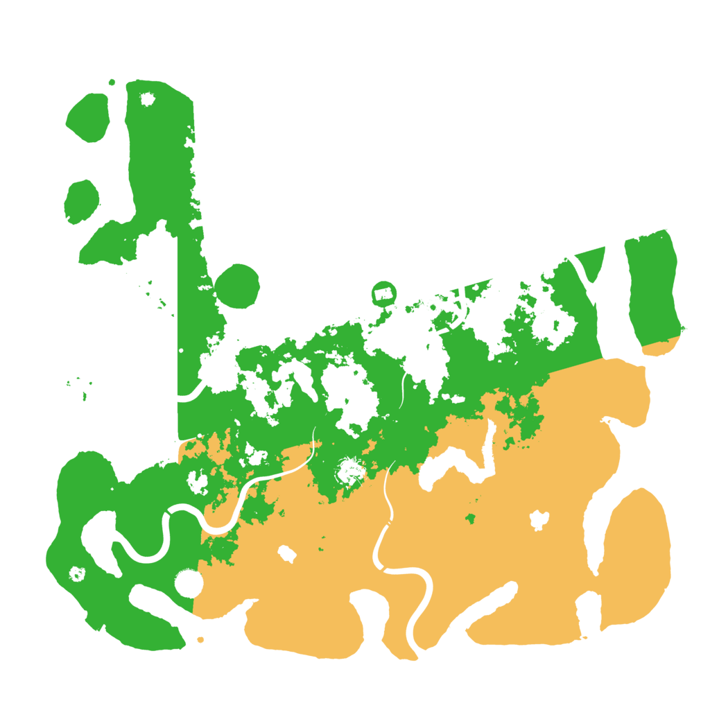 Biome Rust Map: Procedural Map, Size: 4500, Seed: 1061994849