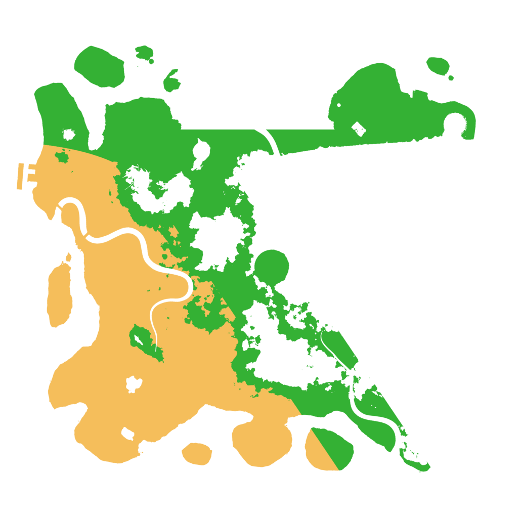 Biome Rust Map: Procedural Map, Size: 4000, Seed: 500478