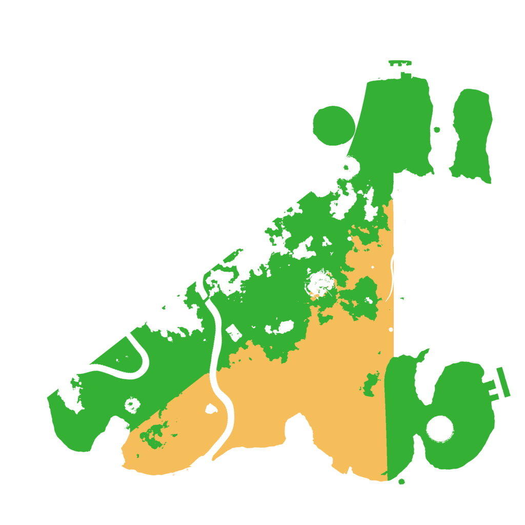 Biome Rust Map: Procedural Map, Size: 3500, Seed: 2072503189
