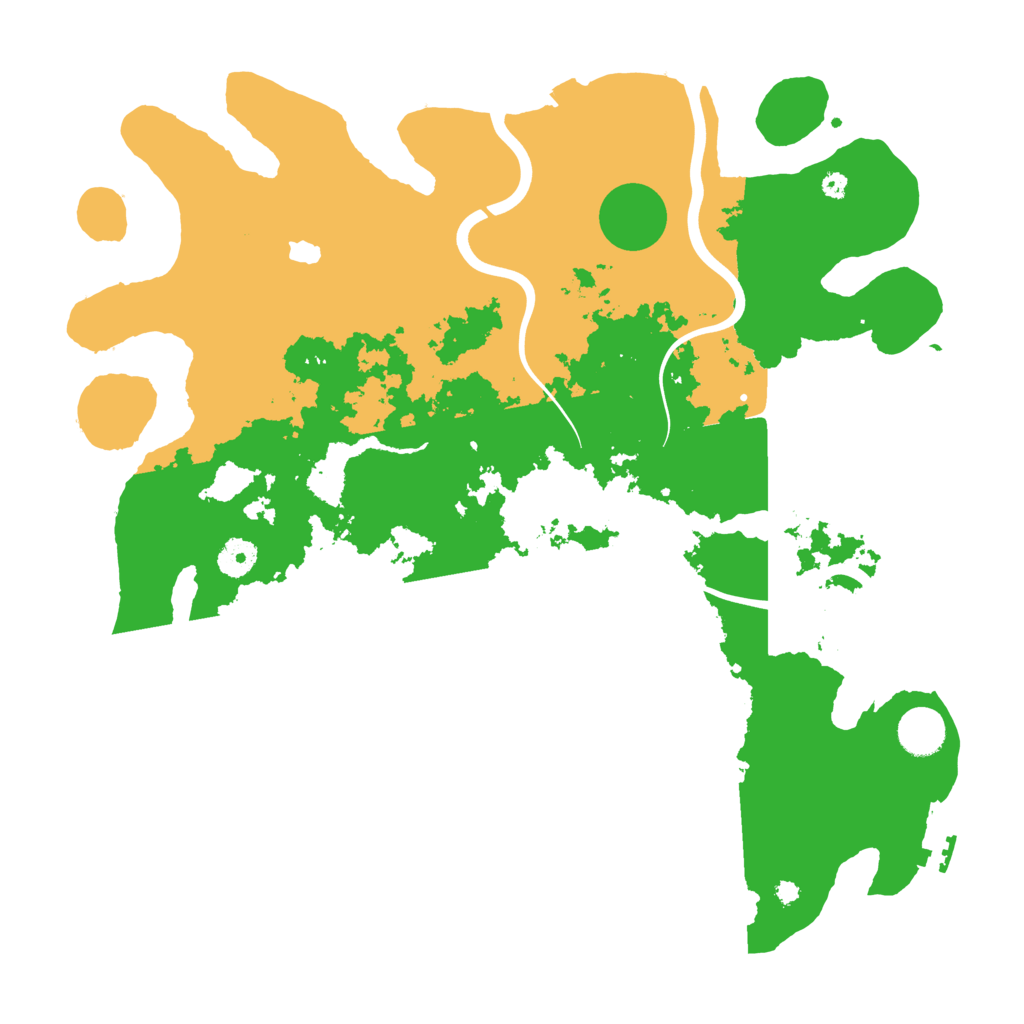 Biome Rust Map: Procedural Map, Size: 4000, Seed: 4234123