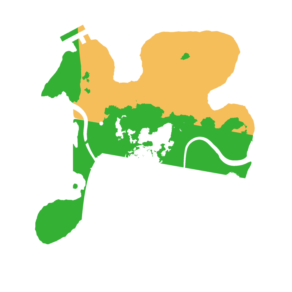 Biome Rust Map: Procedural Map, Size: 2250, Seed: 1782223820