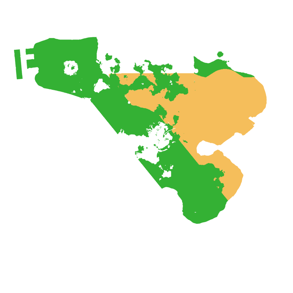 Biome Rust Map: Procedural Map, Size: 2000, Seed: 69676967