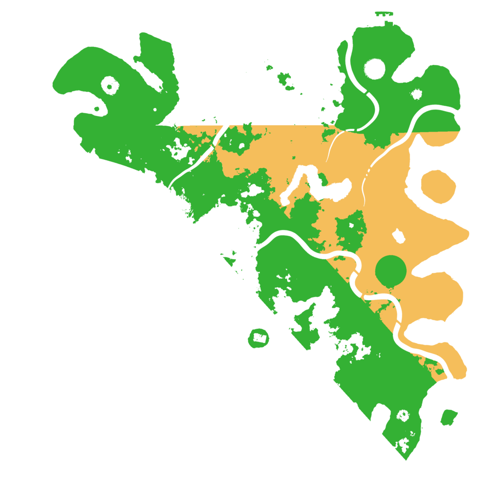 Biome Rust Map: Procedural Map, Size: 4250, Seed: 639627612