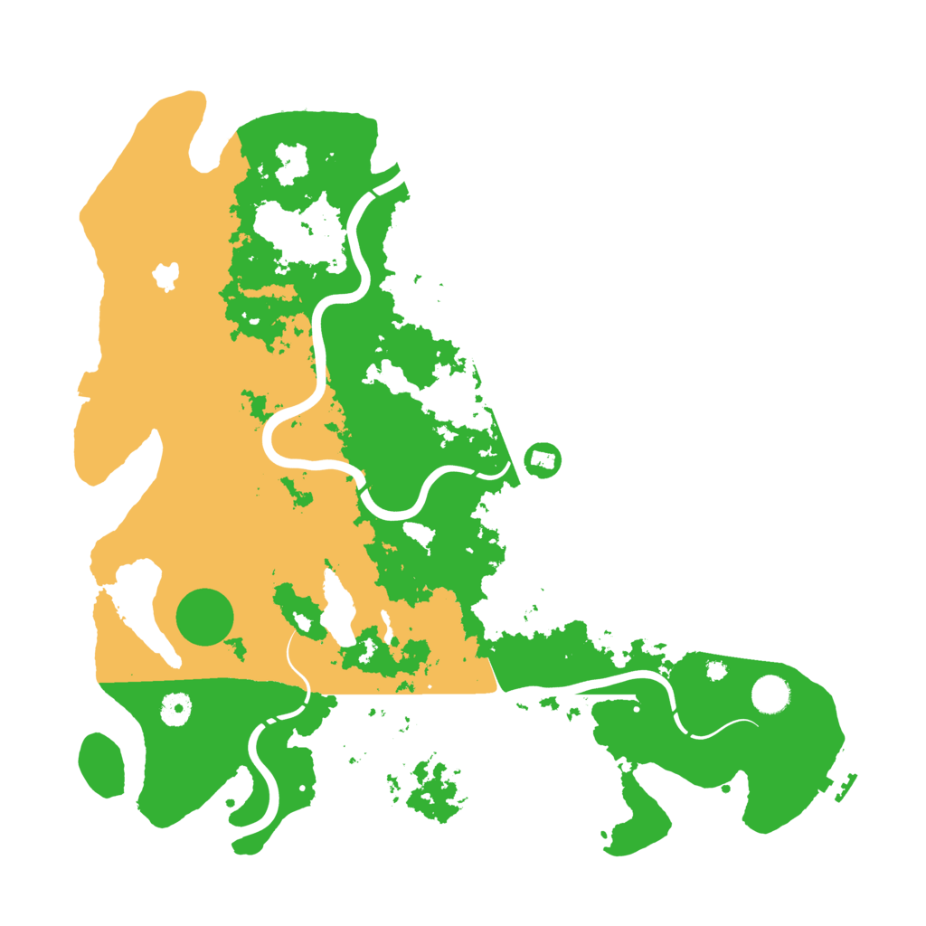 Biome Rust Map: Procedural Map, Size: 4250, Seed: 1296005790