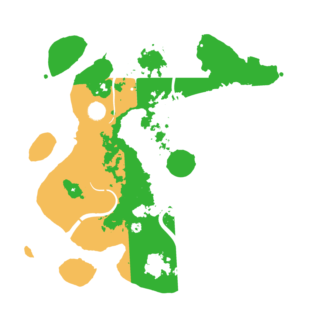 Biome Rust Map: Procedural Map, Size: 3000, Seed: 1834947160