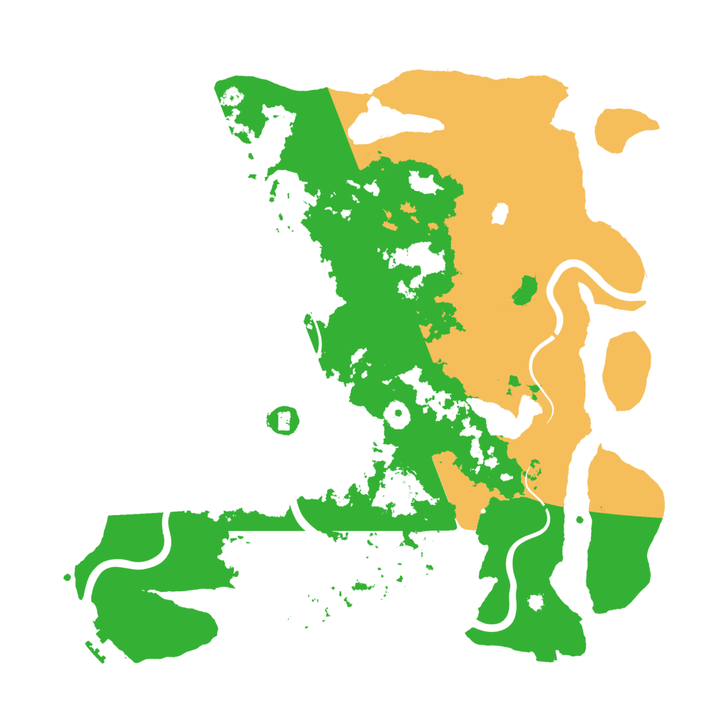 Biome Rust Map: Procedural Map, Size: 4000, Seed: 877712140