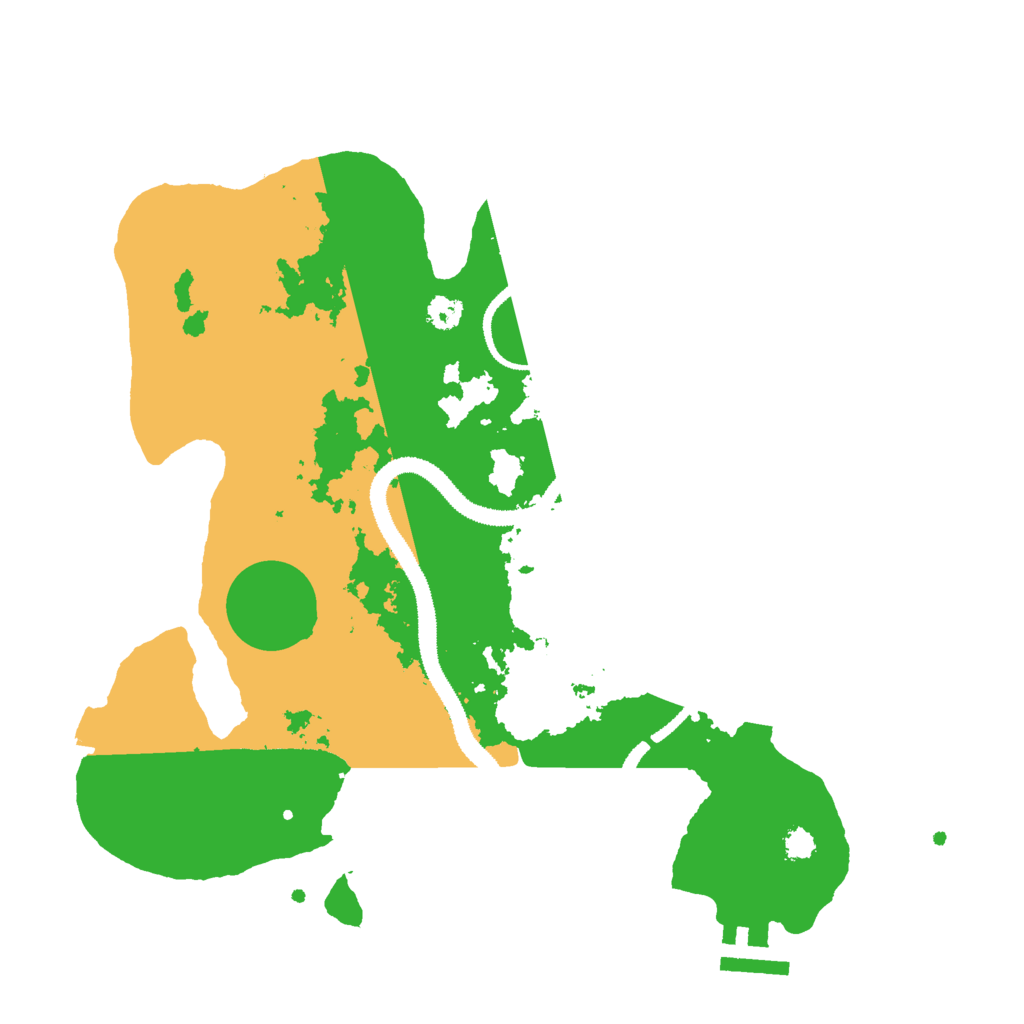 Biome Rust Map: Procedural Map, Size: 3000, Seed: 8456789