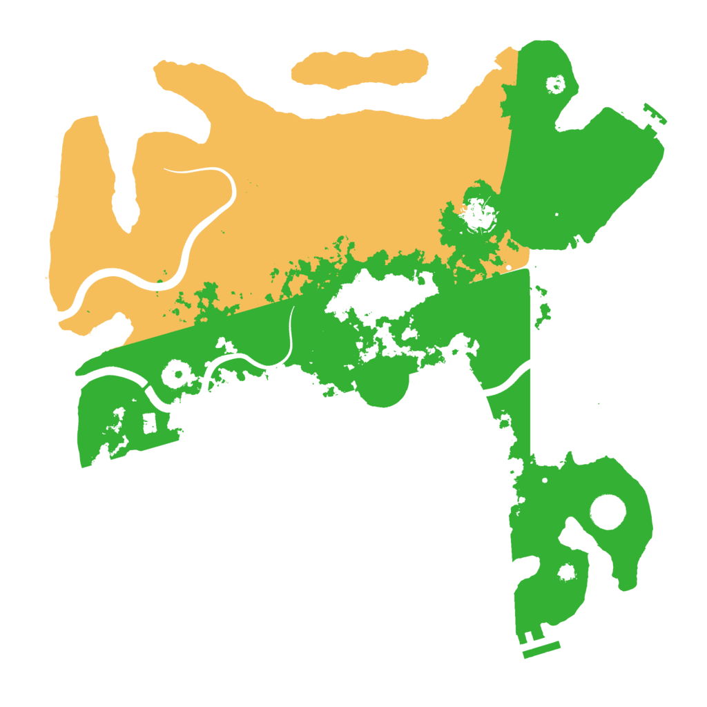 Biome Rust Map: Procedural Map, Size: 3750, Seed: 30061