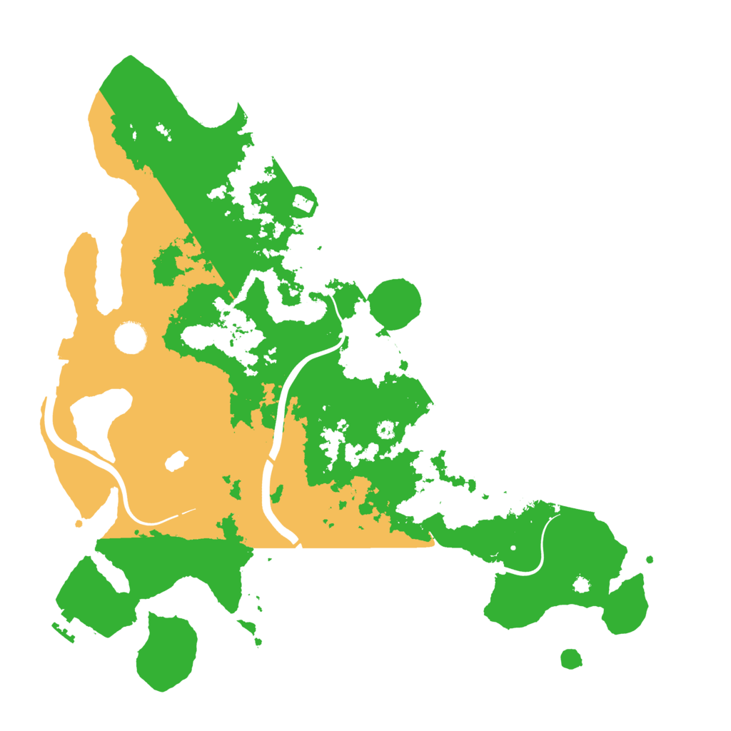 Biome Rust Map: Procedural Map, Size: 4000, Seed: 1149204841