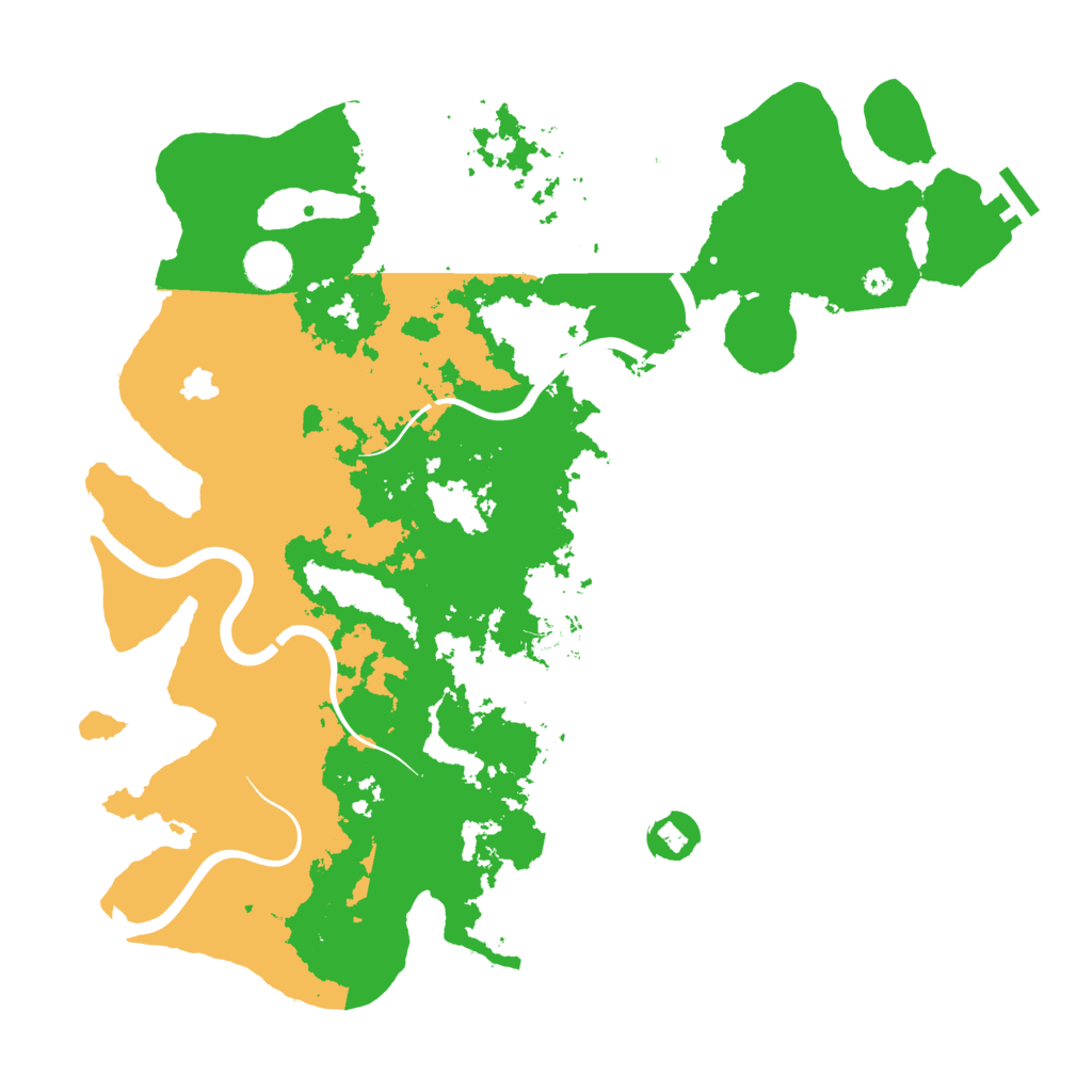 Biome Rust Map: Procedural Map, Size: 4050, Seed: 1460358512