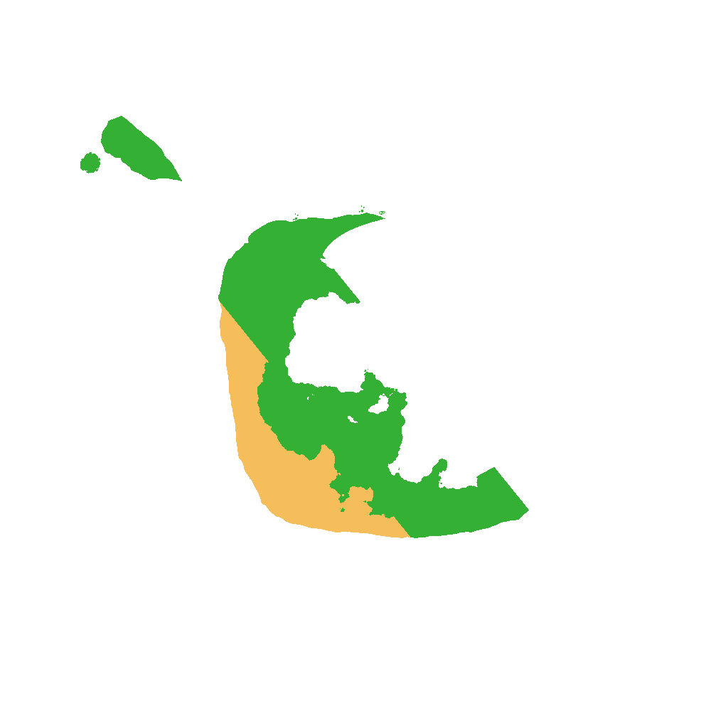 Biome Rust Map: Procedural Map, Size: 1463, Seed: 1337