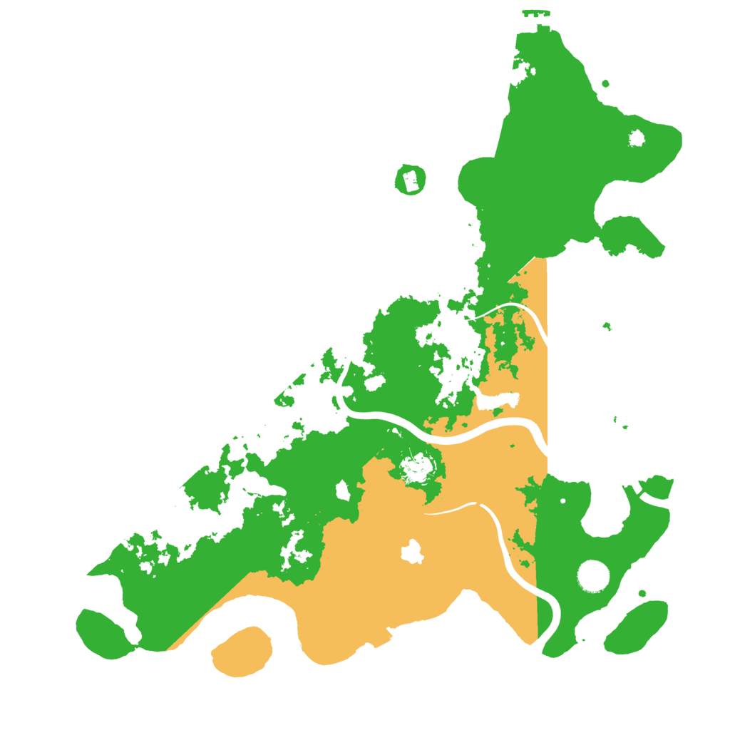 Biome Rust Map: Procedural Map, Size: 4000, Seed: 488542813