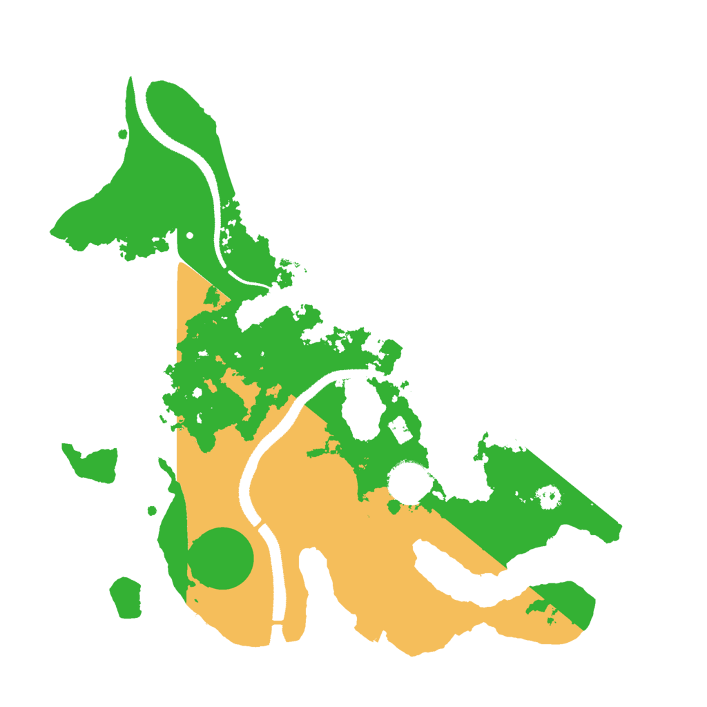 Biome Rust Map: Procedural Map, Size: 3000, Seed: 1197768444