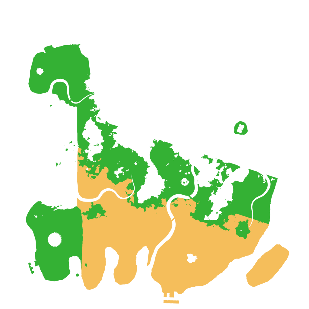 Biome Rust Map: Procedural Map, Size: 4000, Seed: 1910732369