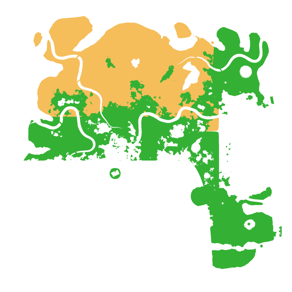 Biome Rust Map: Procedural Map, Size: 4250, Seed: 594051