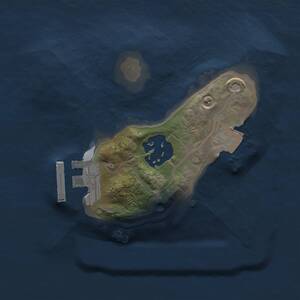 Thumbnail Rust Map: Procedural Map, Size: 1500, Seed: 290833354, 3 Monuments