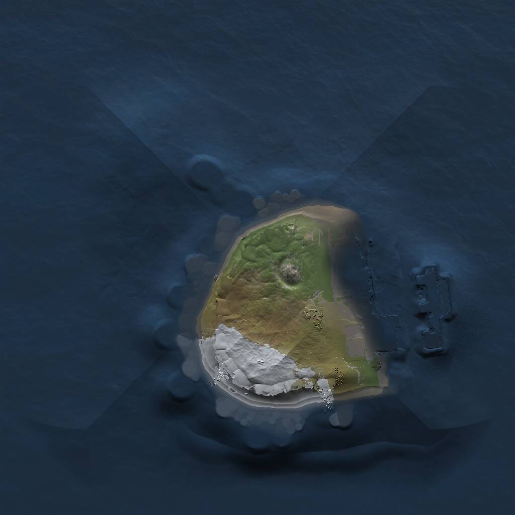 Rust Map: Procedural Map, Size: 1000, Seed: 156432027, 2 Monuments
