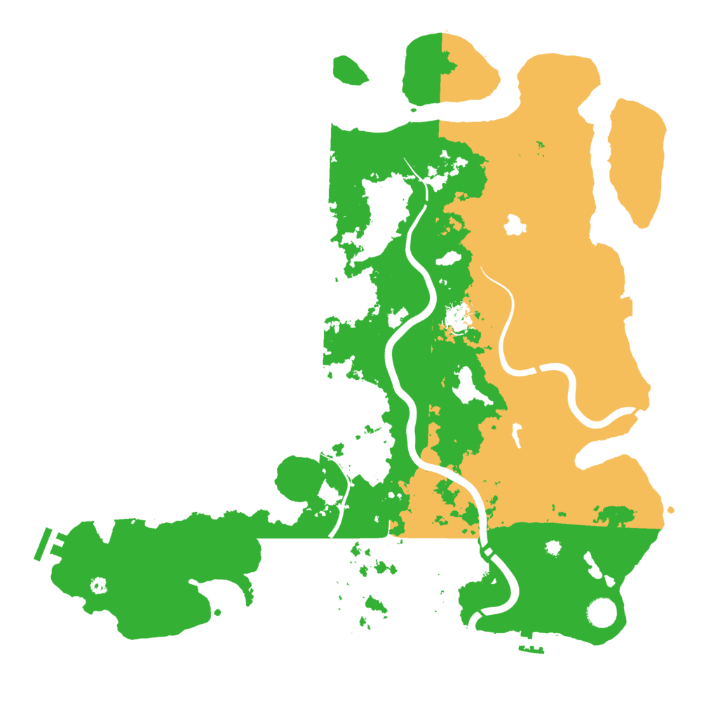 Biome Rust Map: Procedural Map, Size: 4250, Seed: 611971182