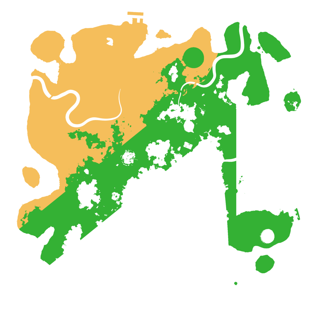 Biome Rust Map: Procedural Map, Size: 4000, Seed: 395853808