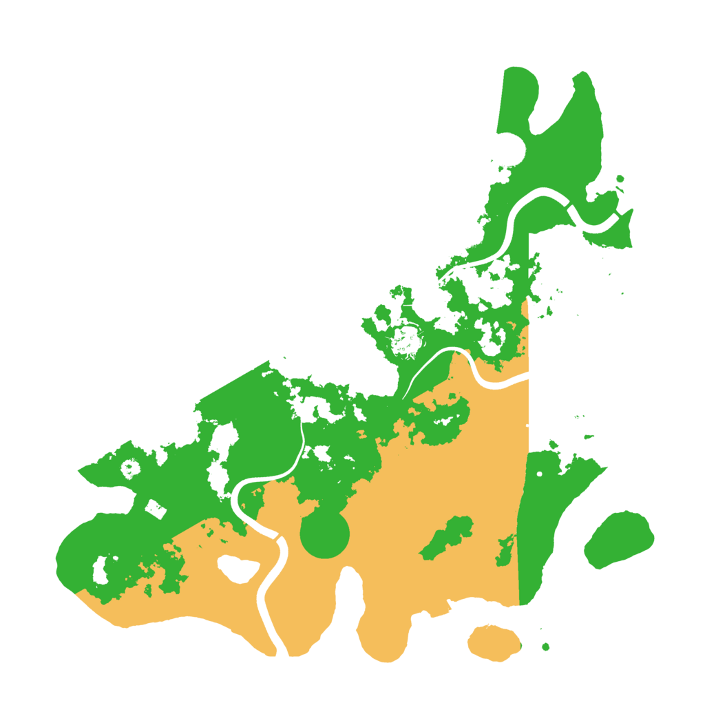 Biome Rust Map: Procedural Map, Size: 3750, Seed: 716543493